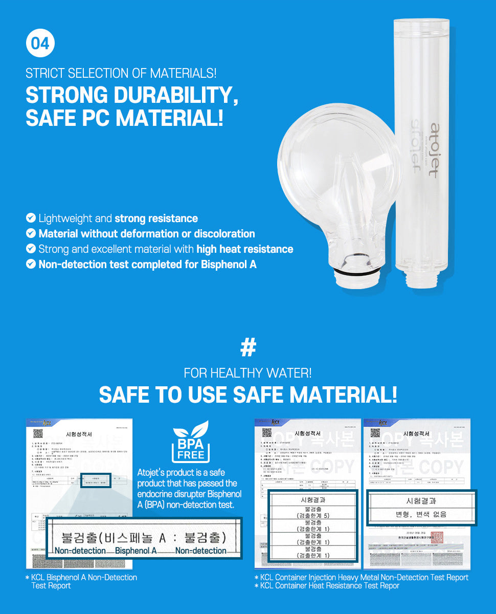 ATOJET Shower Filter